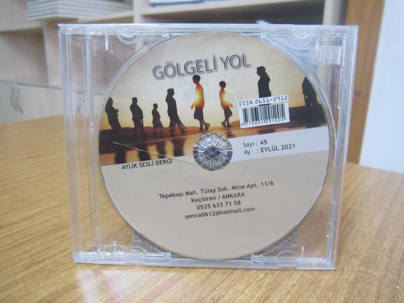 Gölgeli Yol Aylık Sesli Dergi [CD] - Sayı 45 - Eylül 2021