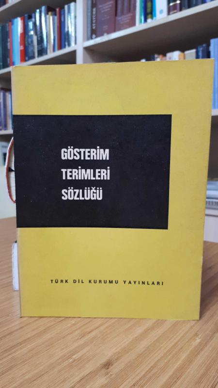 Gösterim Terimleri Sözlüğü