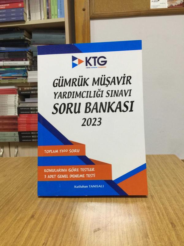Gümrük Müşavir Yardımcılığı Sınavı 2023 Soru Bankası - Kutluhan Tanısalı