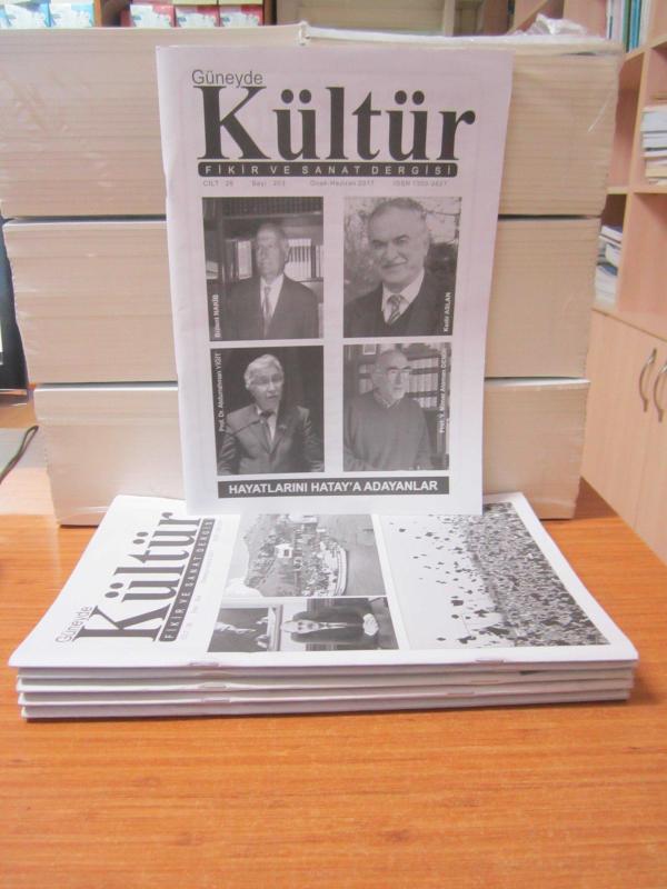 GÜNEYDE KÜLTÜR Fikir ve Sanat Dergisi - 2017-2020 Yılları 6 Sayı TAKIM (Sayılar: 203-204-205-207-209-210)