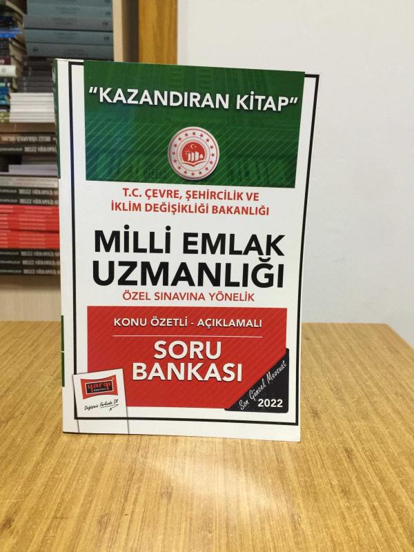 GYS Çevre Şehircilik ve İklim Değişikliği Bakanlığı Personeli İçin Milli Emlak Uzmanlığı Özel Sınavına Yönelik Konu Özetli Açıklamalı Soru Bankası