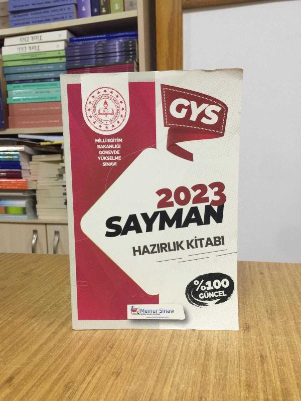 GYS MEB 2023 SAYMAN HAZIRLIK KİTABI