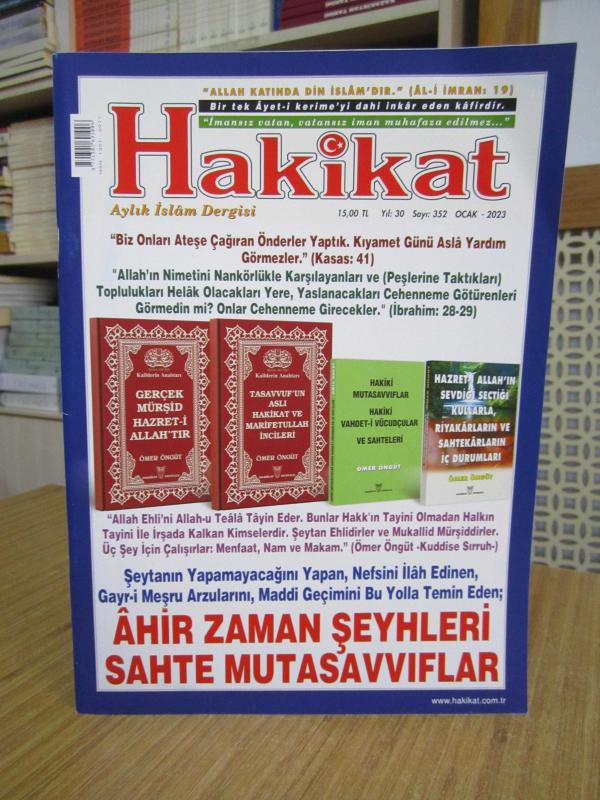Hakikat Dergisi - Sayı 352 - Ocak 2023