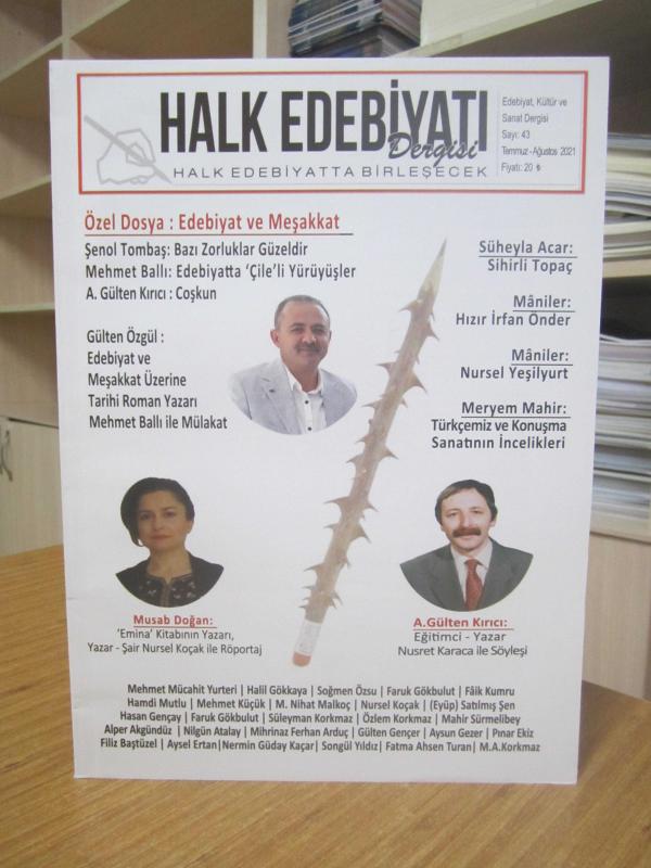 Halk Edebiyatı Dergisi - Sayı 43 - Temmuz Ağustos 2021