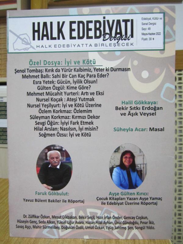 Halk Edebiyatı Dergisi - Sayı 48 - Mayıs Haziran 2022
