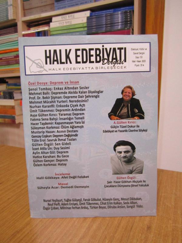 Halk Edebiyatı Dergisi - Sayı 53 - Mart Nisan 2023