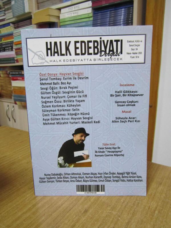 Halk Edebiyatı Dergisi - Sayı 54 - Mayıs Haziran 2023
