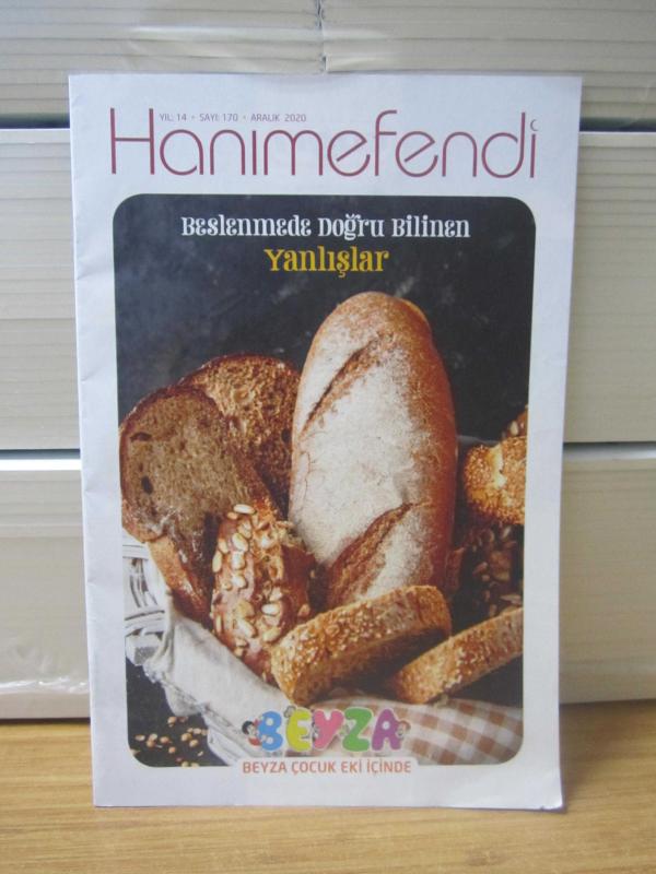 Hanımefendi Dergisi  Yeni Dünya Dergisi Eki -  Sayı 170 - Aralık 2020