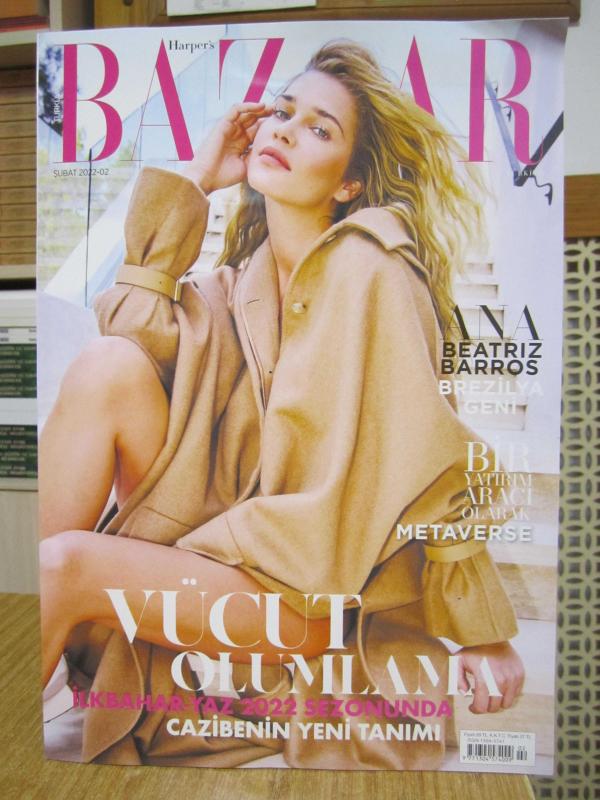 Harper's Bazaar Türkiye - Şubat 2022 - 02 [ Vücut Olumlama İlkbahar-Yaz 2022 Sezonunda Cazibenin Yeni Tanımı ]