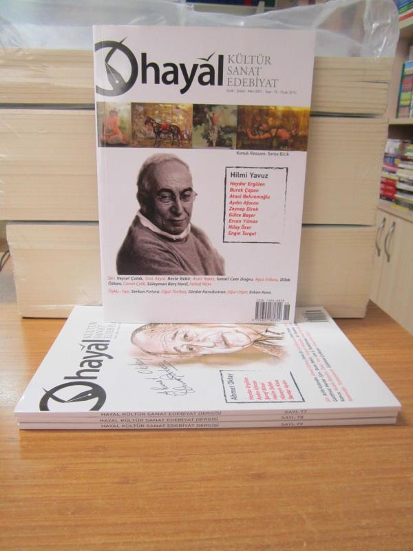HAYAL Kültür Sanat Edebiyat Dergisi - 2021 Yılı Tüm Sayılar TAKIM (Sayılar: 76-77-78-79)