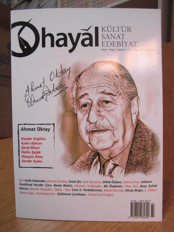 HAYAL Kültür Sanat Edebiyat Dergisi - Sayı 77 - Nisan Mayıs Haziran 2021