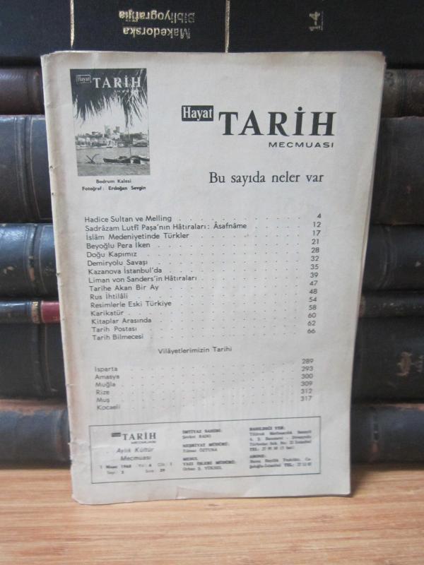 Hayat Tarih Mecmuası - Sayı 3 - Nisan 1968