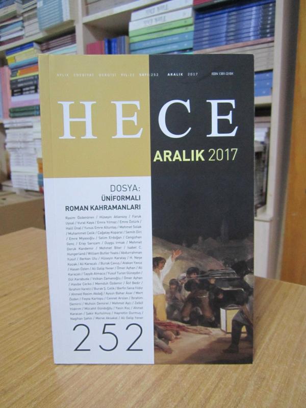 Hece Aylık Edebiyat Dergisi - Sayı 252 [ Dosya: ÜNİFORMALI ROMAN KAHRAMANLARI ]