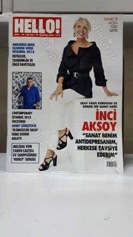 Hello! Dergisi - [19-25 Eylül 2018] - No: 745 - 2018/38 - İNCİ AKSOY