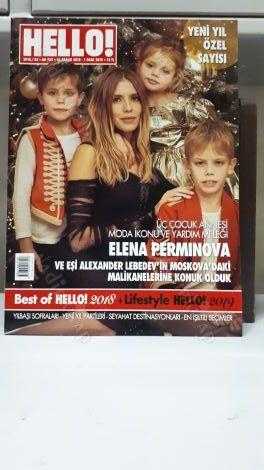 Hello! Dergisi - [26 Aralık 2018 - 1 Ocak 2019 / YENİ YIL ÖZEL SAYISI] - No: 759 - 2018/52 - ELENA PERMINOVA