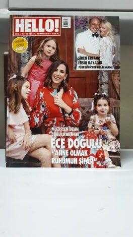 Hello! Dergisi - [9-15 Mayıs 2018] - No: 726 - 2018/19 - ECE DOĞULU