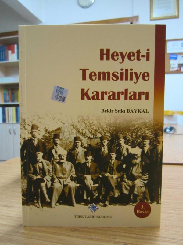 Heyet-i Temsiliye Kararları [3.Baskı]