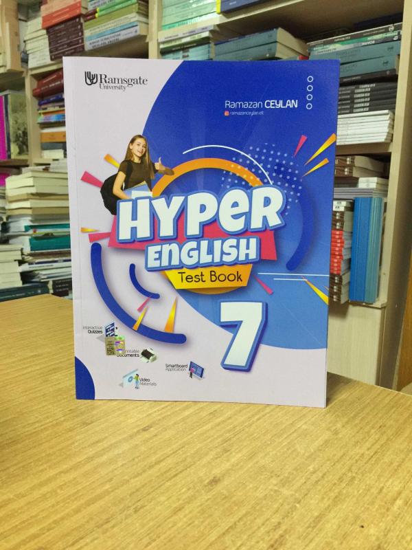 Hiper Zeka Yayınları 7. Sınıf Hyper English - Test Book