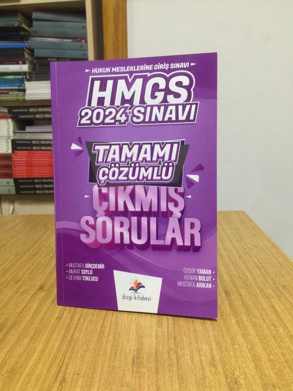 HMGS 2024 Sınavı Tamamı Çözümlü Çıkmış Sorular Dizgi Kitap