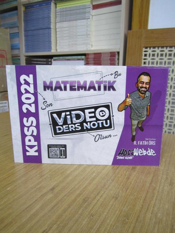 HOCAWEBDE KPSS 2022 MATEMATİK Video Ders Notu - R. Fatih Örs