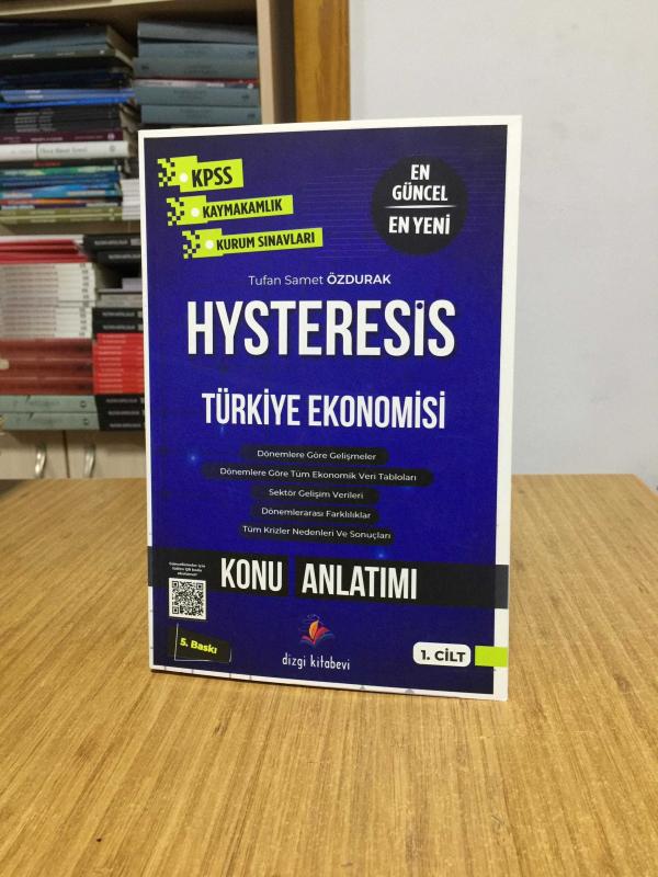 Hysteresis Türkiye Ekonomisi Konu Anlatımı (2.CİLT) Güncellenmiş 5.Baskı Dizgi Kitap