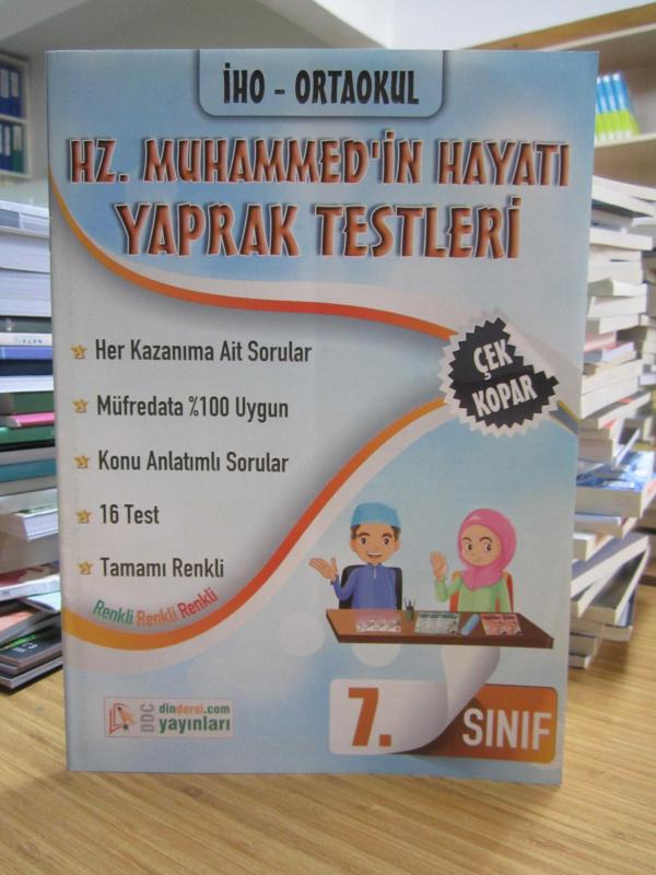 Hz. Muhammed'in Hayatı Yaprak Testleri 7.Sınıf