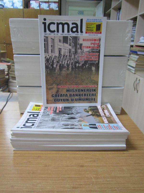 İCMAL Dergisi - 2011-2013 Yılları Arası 14 Farklı Sayı TAKIM İcmal Yayıncılık Reklamcılık (Sayılar Açıklamada)