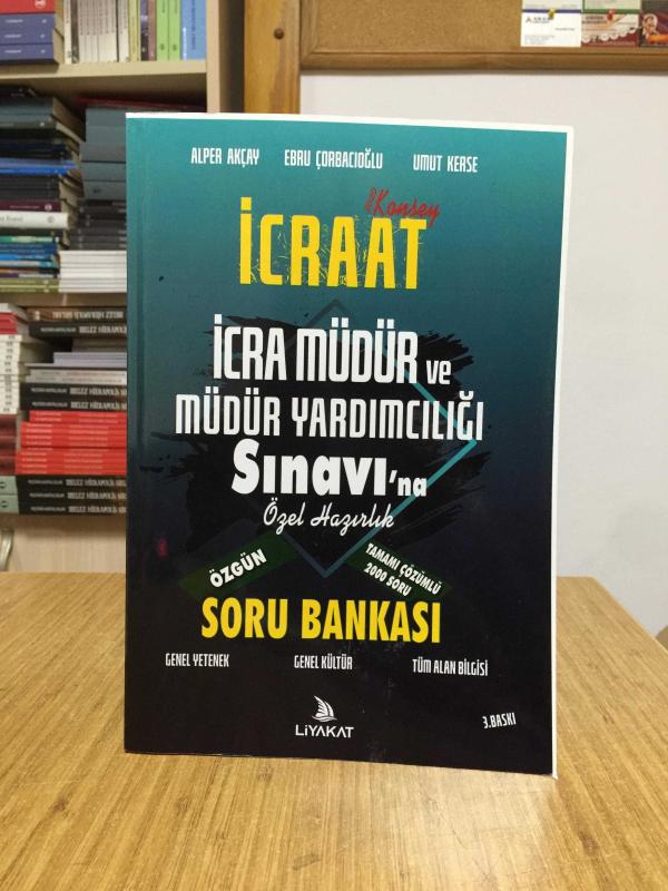 İcra Müdür ve Müdür yardımcılığı Sınavına Özel Hazırlık Tamamı Çözümlü Soru Bankası – Konsey İcraat (2020 Sınavına Özel 2000 Çözümlü Soru) 3.Baskı