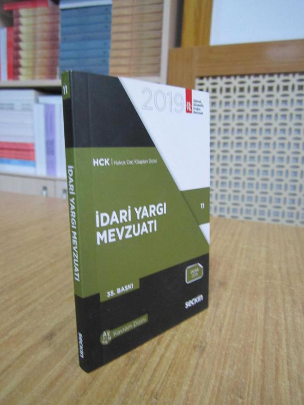 İdari Yargı Mevzuatı 2019 / Seçkin Yayıncılık [35.Baskı] HCK Hukuk Cep Kitapları Dizisi 11