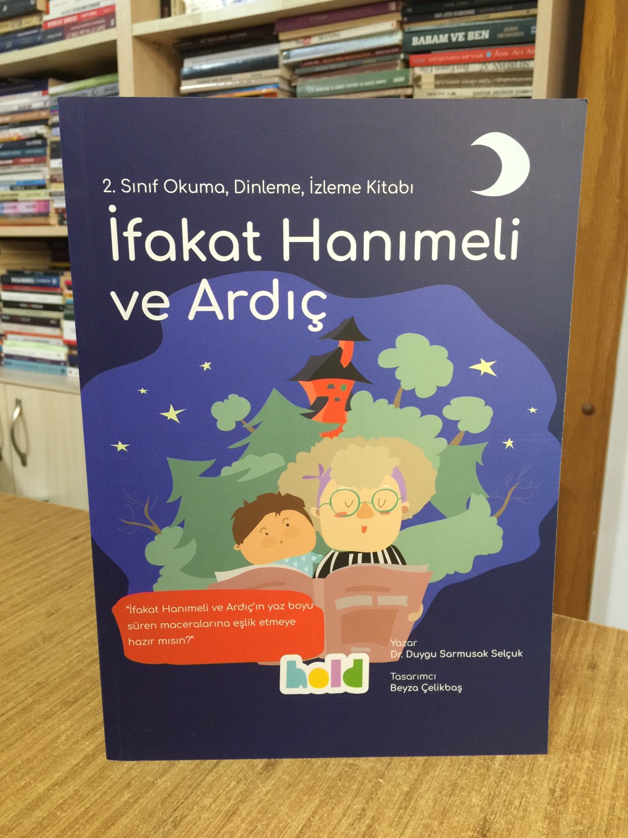 İfakat Hanımeli ve Ardıç 2. Sınıf Okuma Dinleme İzleme Kitabı HOLD Yayınları