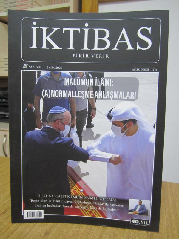İktibas Dergisi - Sayı 502 - Ekim 2020 [ Filistinli Gazeteci Muin Naim 'le Röportaj ]