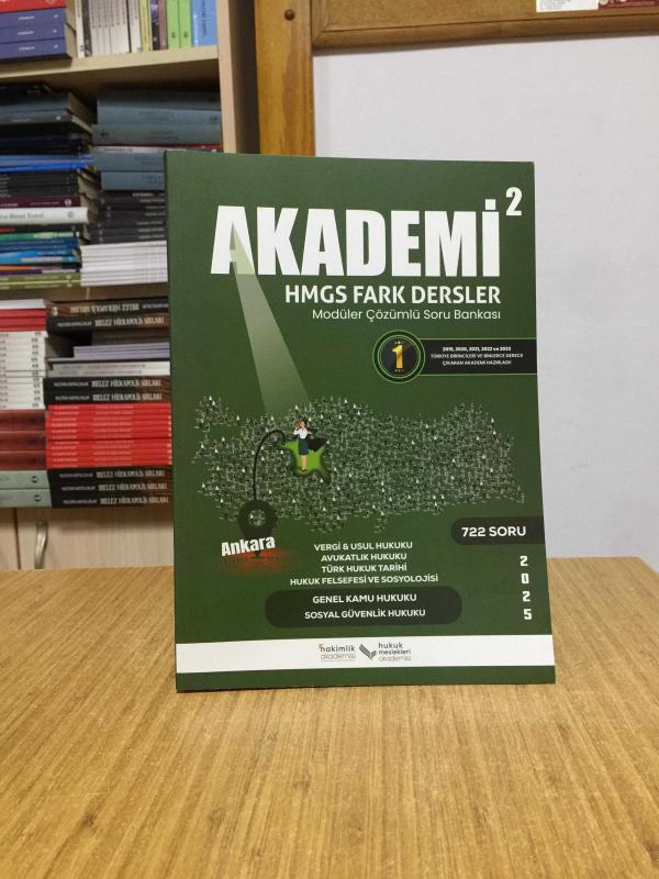 İLKUZEM 2025 AKADEMİ 2 HMGS Fark Dersler Modüler Çözümlü Soru Bankası (Genel Kamu Hukuku, Sosyal Güvenlik Hukuku, Vergi & Usul Hukuku,...)