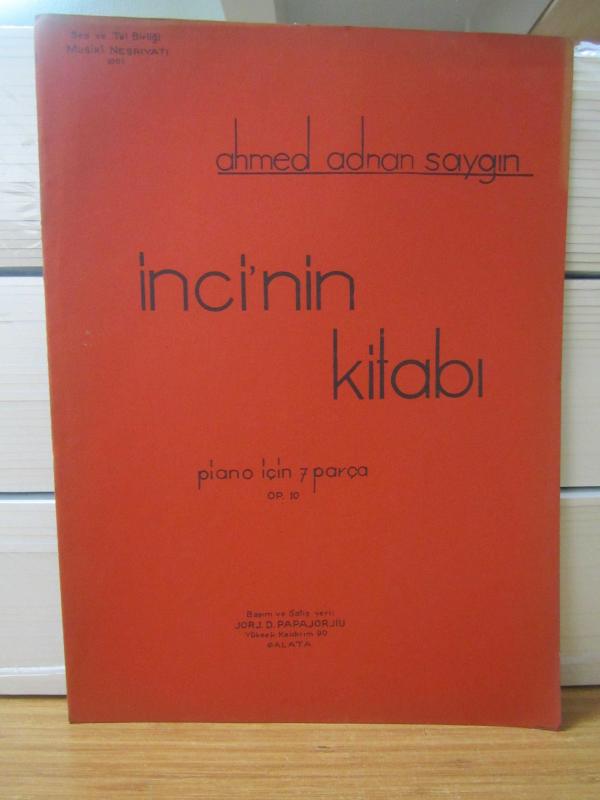 İnci'nin Kitabı - Piano İçin 7 Parça
