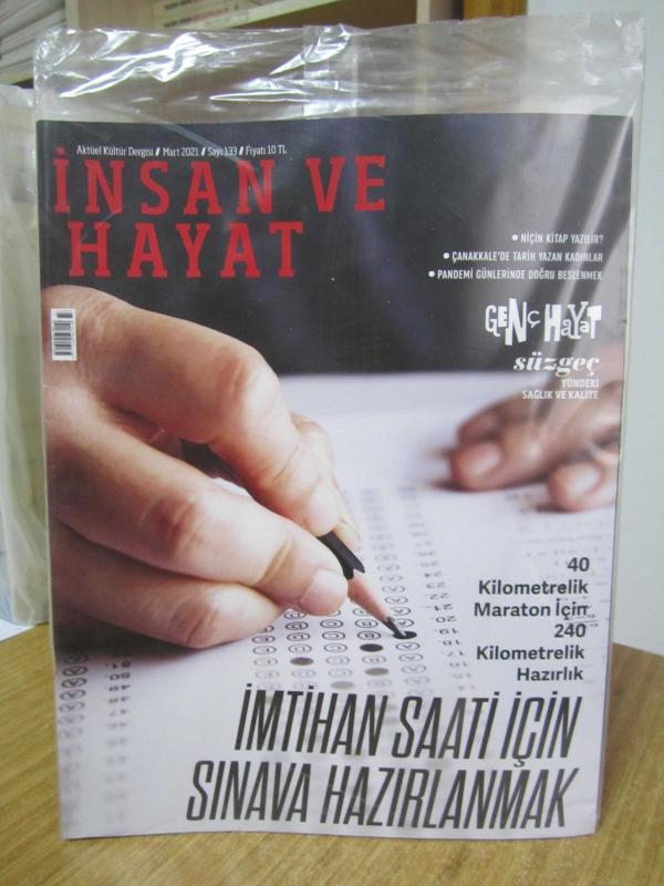 İNSAN ve HAYAT Dergisi - Sayı 133 - Mart 2021 (Genç Hayat Eki ile Birlikte) [Ambalajı Açılmamış]