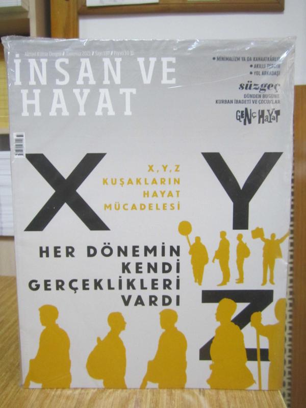 İNSAN ve HAYAT Dergisi - Sayı 137 - Temmuz 2021 (Genç Hayat Eki ile Birlikte) [Ambalajı Açılmamış]