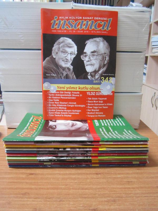 İnsancıl Dergisi - 2019 Yılı Tüm Sayılar TAKIM (Sayılar: 342-353 ve Arası 12 Dergi Mevcut)