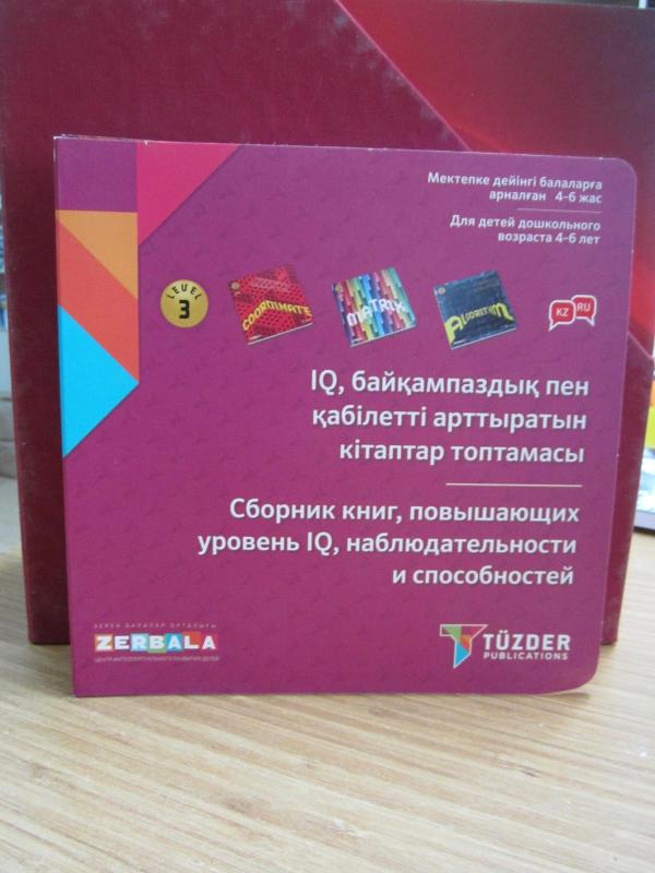 IQ ve Yetenek Geliştiren Kitaplar Serisi Level 3 Algorithm Matrix Coordinate - Tüzder Yayınları (Rusça)