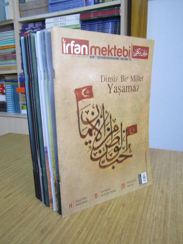 İrfan Mektebi Dergisi - 2022 Yılı 11 Sayı TAKIM (182-192 ve Arası Mevcut) (2020 Yılı Aralık Sayısı Eksik)