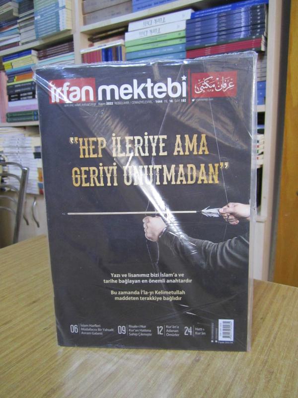 İrfan Mektebi Dergisi - Sayı 192 - Kasım 2022