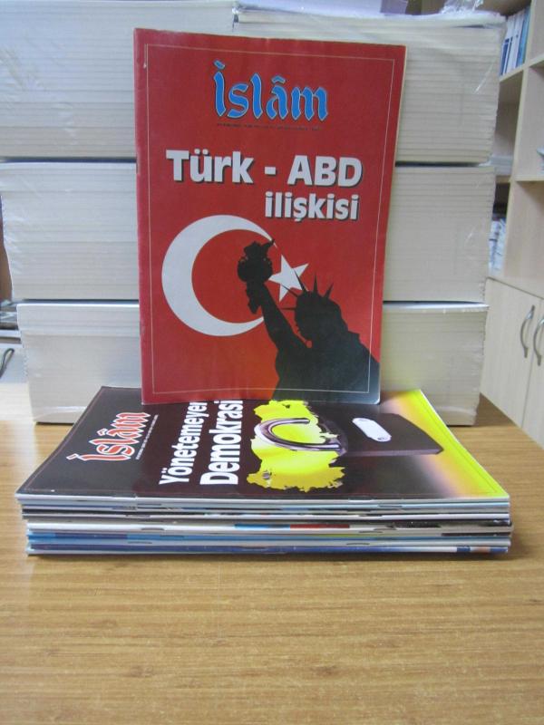 İSLAM Aylık Mecmua - 1997 Yılı Tüm Sayılar TAKIM (Sayı 161-172 ve Arası 12 Sayı Mevcut) - Mefail Deribaş