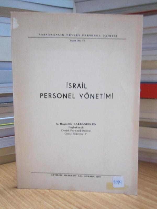 İsrail Personel Yönetimi - A. Hayrettin Kalkandelen