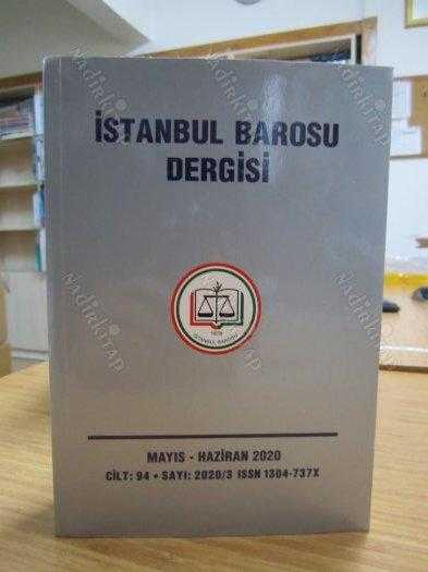 İstanbul Barosu Dergisi - Cilt 94 Sayı 2020/3 - Mayıs Haziran 2020