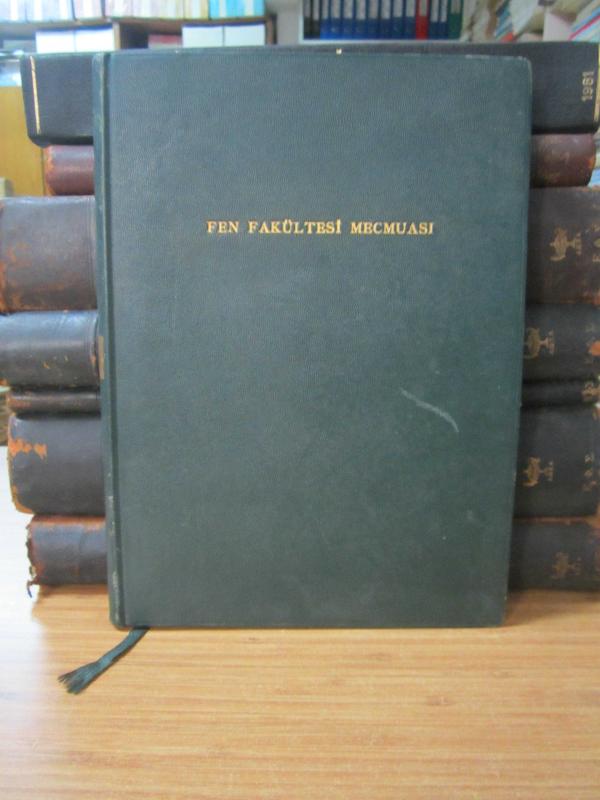 İstanbul Fen Fakültesi Mecmuası - Cilt 2 Sayı 1 İlkteşrin 1936 - Ciltli