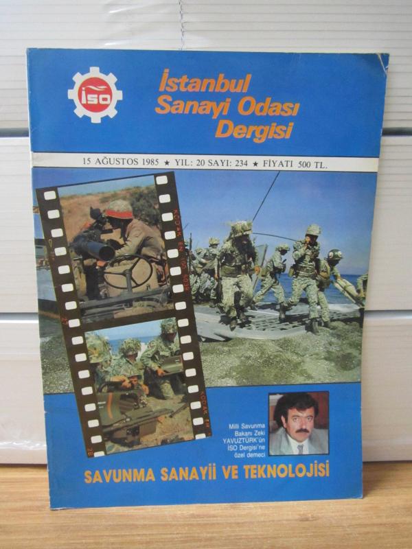 İstanbul Sanayi Odası Dergisi -  Sayı 234 - 15 Ağustos 1985