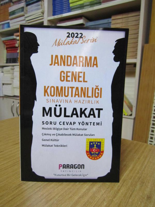 Jandarma Genel Komutanlığı Sınavına Hazırlık Mülakat Soru Cevap Yöntemi / Paragon Yayıncılık Mülakat Serisi 2022