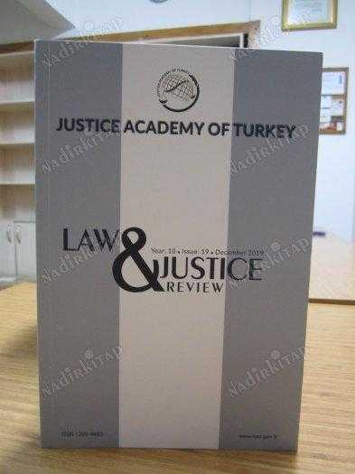 Justice Academy of Turkey - Law & Justice Review - Issue 19 - December 2019