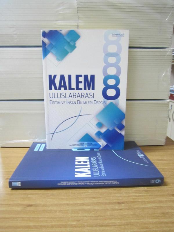 KALEM Uluslararası Eğitim ve İnsan Bilimleri Dergisi - (16) 2019 Yılı Cilt 9 Sayı 1 ve (17) Cilt 9 Sayı 2 TAKIM
