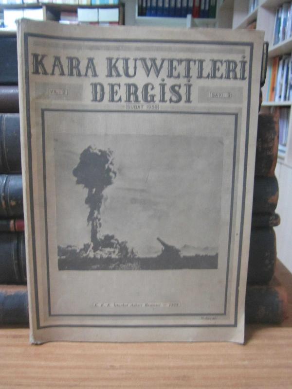 Kara Kuvvetleri Dergisi - Sayı 3 - Şubat 1958