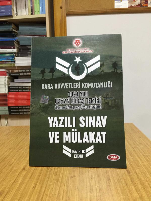 Kara Kuvvetleri Komutanlığı 2024 Yılı Uzman Erbaş Temini Yazılı Sınav ve Mülakat Hazırlık Kitabı Data Yayınları