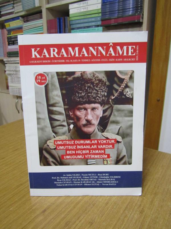 KARAMANNAME Dergisi - Sayı 19